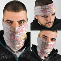 Christmas Aloha Hawaii Tiki Neck Gaiter Hibiscus Spring Colors - Polynesian Pride