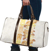 Christmas Aloha Hawaii Tiki Travel Bag Hibiscus Autumn Colors - Polynesian Pride