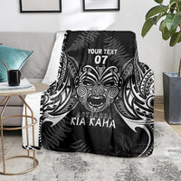 New Zealand Rugby Blanket 2023 World Cup Aotearoa Create History LT7 - Polynesian Pride
