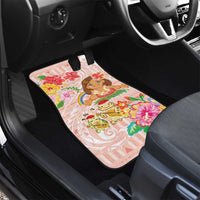 Aloha Hawaii Car Mats Kawaii Mele Kalikimaka - Pastel Fever LT7 - Polynesian Pride