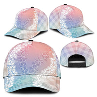 Hawaii Aloha Plumeria Lei Pastel Candy Palaka Classic Cap - Polynesian Pride