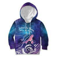 New Zealand Mother's Day Kid Hoodie Maori Hari Ra Mama