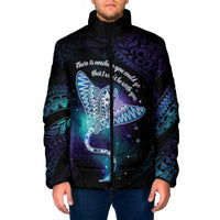 Polynesian Tala Manta Ray Padded Jacket Nowhere You Could Go That I Won't Be With You - Polynesian Pride