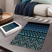 Maori Niho Taniwha Te Wheiao Puzzle Moana Blue - Polynesian Pride