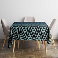 Maori Niho Taniwha Te Wheiao Tablecloth Moana Blue - Polynesian Pride