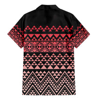 Maori Niho Taniwha Te Wheiao Family Matching Mermaid Dress and Hawaiian Shirt Terracotta LT7 - Polynesian Pride