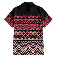 Maori Niho Taniwha Te Wheiao Hawaiian Shirt Terracotta - Polynesian Pride