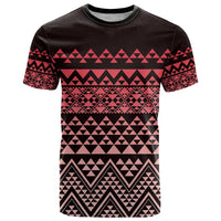 Maori Niho Taniwha Te Wheiao T Shirt Terracotta - Polynesian Pride