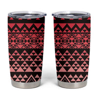 Maori Niho Taniwha Te Wheiao Tumbler Cup Terracotta - Polynesian Pride