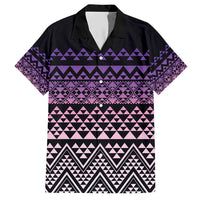 Maori Niho Taniwha Te Wheiao Hawaiian Shirt Waiporoporo - Polynesian Pride