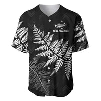 New Zealand Lawn Bowls Personalized Baseball Jersey Wrap-Around Silver Fern - Polynesian Pride