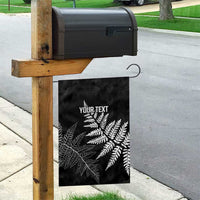 New Zealand Lawn Bowls Personalized Garden Flag Wrap-Around Silver Fern - Polynesian Pride