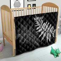 New Zealand Lawn Bowls Personalized Quilt Wrap-Around Silver Fern - Polynesian Pride