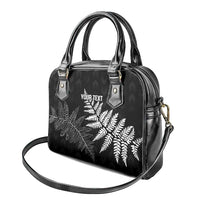 New Zealand Lawn Bowls Personalized Shoulder Handbag Wrap-Around Silver Fern - Polynesian Pride