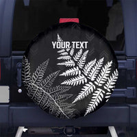 New Zealand Lawn Bowls Personalized Spare Tire Cover Wrap-Around Silver Fern - Polynesian Pride