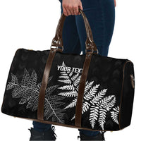 New Zealand Lawn Bowls Personalized Travel Bag Wrap-Around Silver Fern - Polynesian Pride