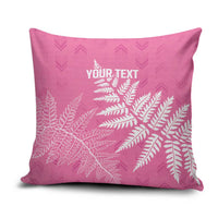 New Zealand Lawn Bowls Breast Cancer Personalized Pillow Cover Wrap-Around Silver Fern - Polynesian Pride