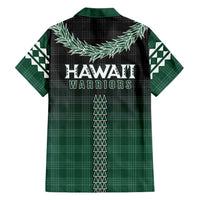 Rainbow Warriors Hawaii Palaka Family Matching Mermaid Dress and Hawaiian Shirt Maile Lei - Polynesian Pride