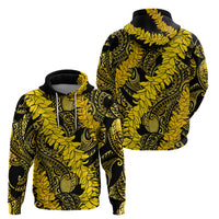 Hawaii Oahu Ilima Lei Hoodie LT7 - Polynesian Pride