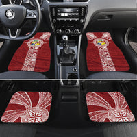 Tonga Independence Day Car Mats Tongatapu Lion Ngatu Motifs