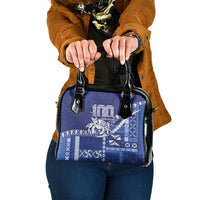 Queen Salote College 100th Anniversary Shoulder Handbag QSC Royal Girls LT7 One Size Royal Blue - Polynesian Pride