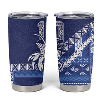 Queen Salote College 100th Anniversary Tumbler Cup QSC Royal Girls LT7 Royal Blue - Polynesian Pride