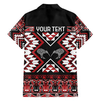 Personalised Taniko Motifs Aotearoa Family Matching Summer Maxi Dress and Hawaiian Shirt Waitangi Kowhaiwhai Kiwi LT7 - Polynesian Pride