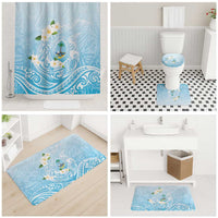 Guam Fishhook Mix Guasali Flowers Bathroom Set Dreaming Turquoise