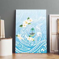 Guam Fishhook Mix Guasali Flowers Canvas Wall Art Dreaming Turquoise