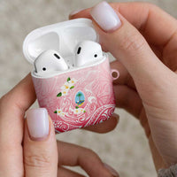 Guam Fishhook Mix Guasali Flowers AirPods Case Dreaming Coral