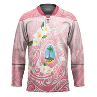 Guam Fishhook Mix Guasali Flowers Hockey Jersey Dreaming Coral