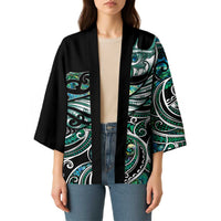 Maori Matariki - Manaia Kimono Emerald Paua Shell