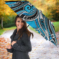 Maori Matariki - Manaia Umbrella Galaxy Blue Paua Shell