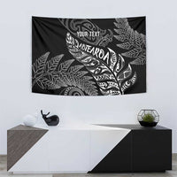 Aotearoa Personalized Lawn Bowls Maori Tapestry New Zealand Black Tribal Silver Fern - Polynesian Pride