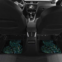 Aotearoa Personalized Lawn Bowls Maori Car Mats New Zealand Paua Shell Tribal Silver Fern - Polynesian Pride