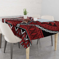 Bula Fiji Tablecloth White Kaivity Masi Tapa