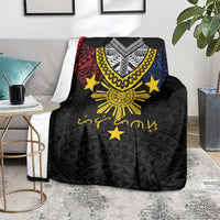 Philippines Heritage Baybayin Mix Polynesian Blanket