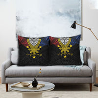 Philippines Heritage Baybayin Mix Polynesian Pillow Cover