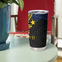 Philippines Heritage Baybayin Mix Polynesian Tumbler Cup