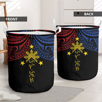 Philippines Heritage Laundry Basket Baybayin Philipinas Sun