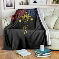Philippines Heritage Blanket Baybayin Philipinas Sun