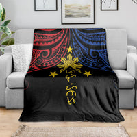 Philippines Heritage Blanket Baybayin Philipinas Sun