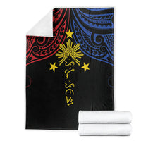 Philippines Heritage Blanket Baybayin Philipinas Sun