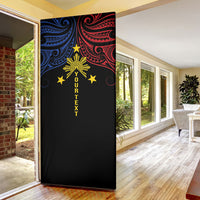Philippines Heritage Personalized Door Cover Baybayin Philipinas Sun