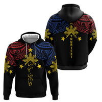 Philippines Heritage Personalized Hoodie Baybayin Philipinas Sun