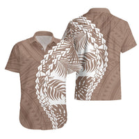 Polynesian Pride Hawaiian Shirt - Polynesia Tribal Tropical Brown LT7 - Polynesian Pride