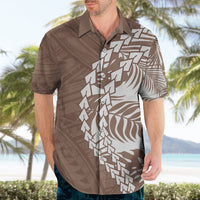 Polynesian Pride Hawaiian Shirt - Polynesia Tribal Tropical Brown LT7 - Polynesian Pride