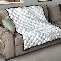 Samoa Lotu Tamaiti Mamanu Siapo Quilt Off White Plumeria - Polynesian Pride