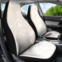 Samoa Lotu Tamaiti Ivory Car Seat Cover Teuila Tatau LT7 - Polynesian Pride