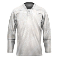 Samoa Lotu Tamaiti Ivory Hockey Jersey Teuila Tatau - Polynesian Pride